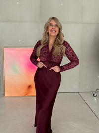 Signature SILKY Rock BURGUNDY