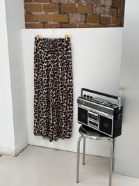 Hose creme LEO POWER braun/schwarz