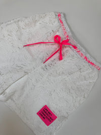 Spitzen Set LACE MEETS PINK mit Patch