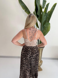 Top mit Spitze LACE GRACE beige