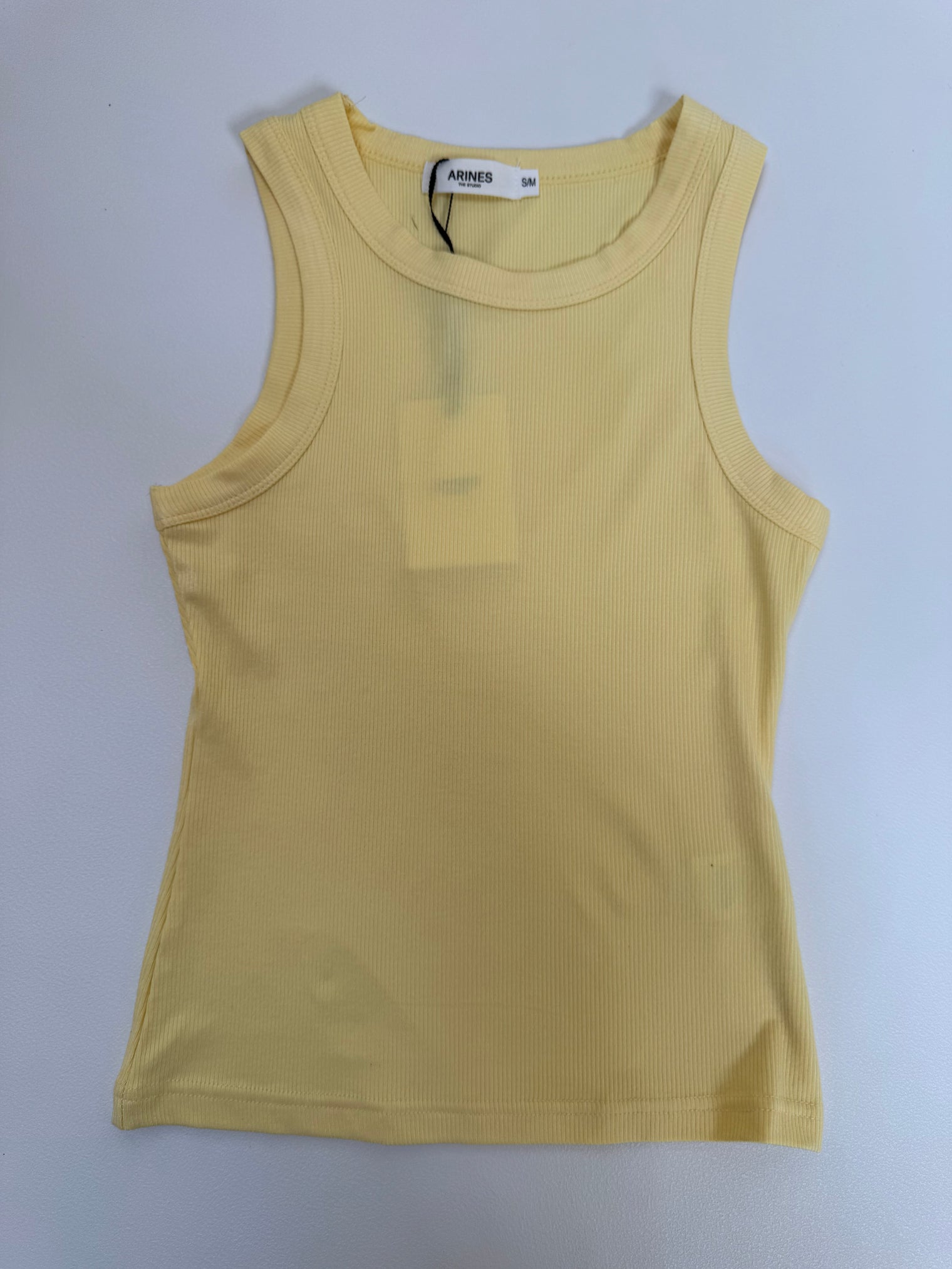 Stretch Top BEST BASIC EVER gelb