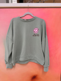 Sweater mint KEEP IT SIMPLE AND BALANCED