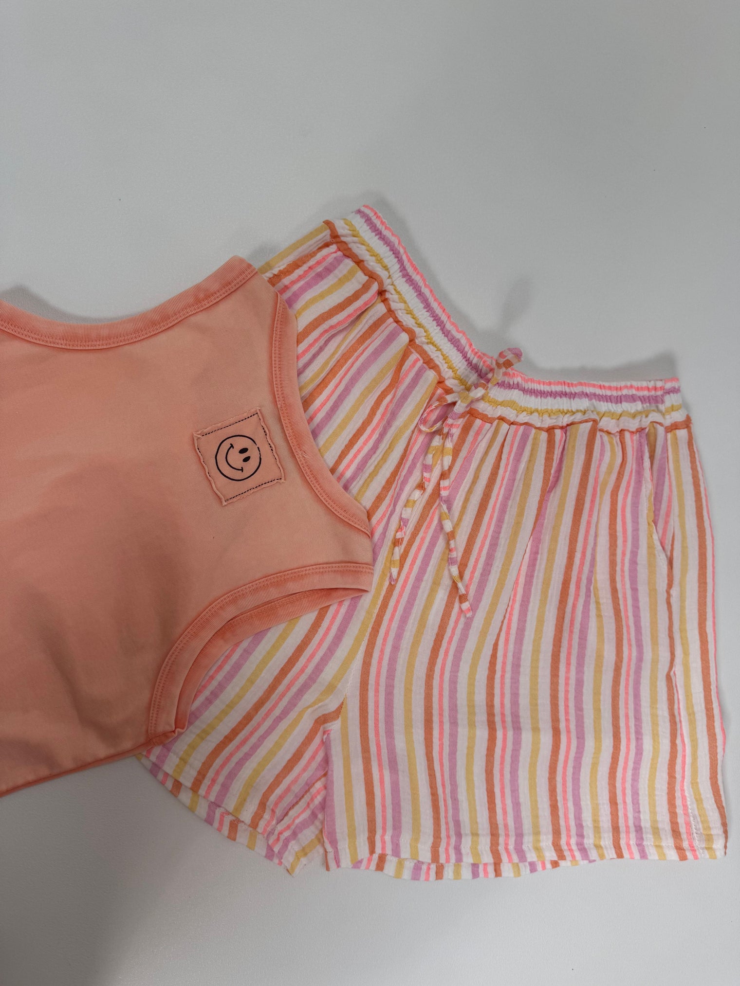 Tank Top SMILEY soft peach