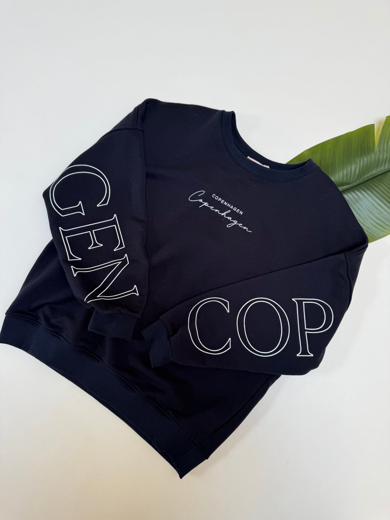 Sweater mit Rückenprint COPENHAGEN dark navy