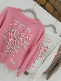 Sweater rosa THE BEST CITIES IN THE WORLD