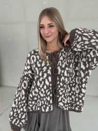 Strickjacke MOCHA MOUSSE LEO zum binden