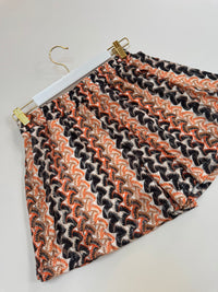 Sommer Shorts SUMMER HOT schwarz/braun/orange