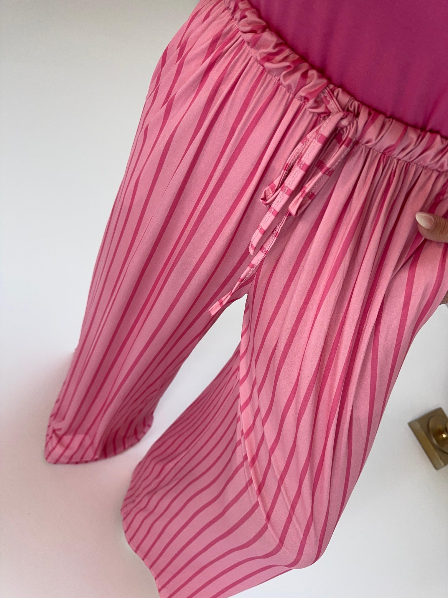 Hose FEELS LIKE BUTTER Stripes rosa/pink