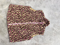 LEO Teddy Weste beige/braun/pink