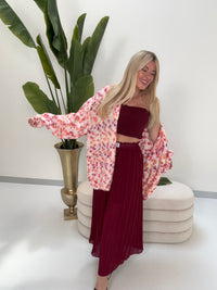 Strickjacke HAPPY DOTS zum offen tragen