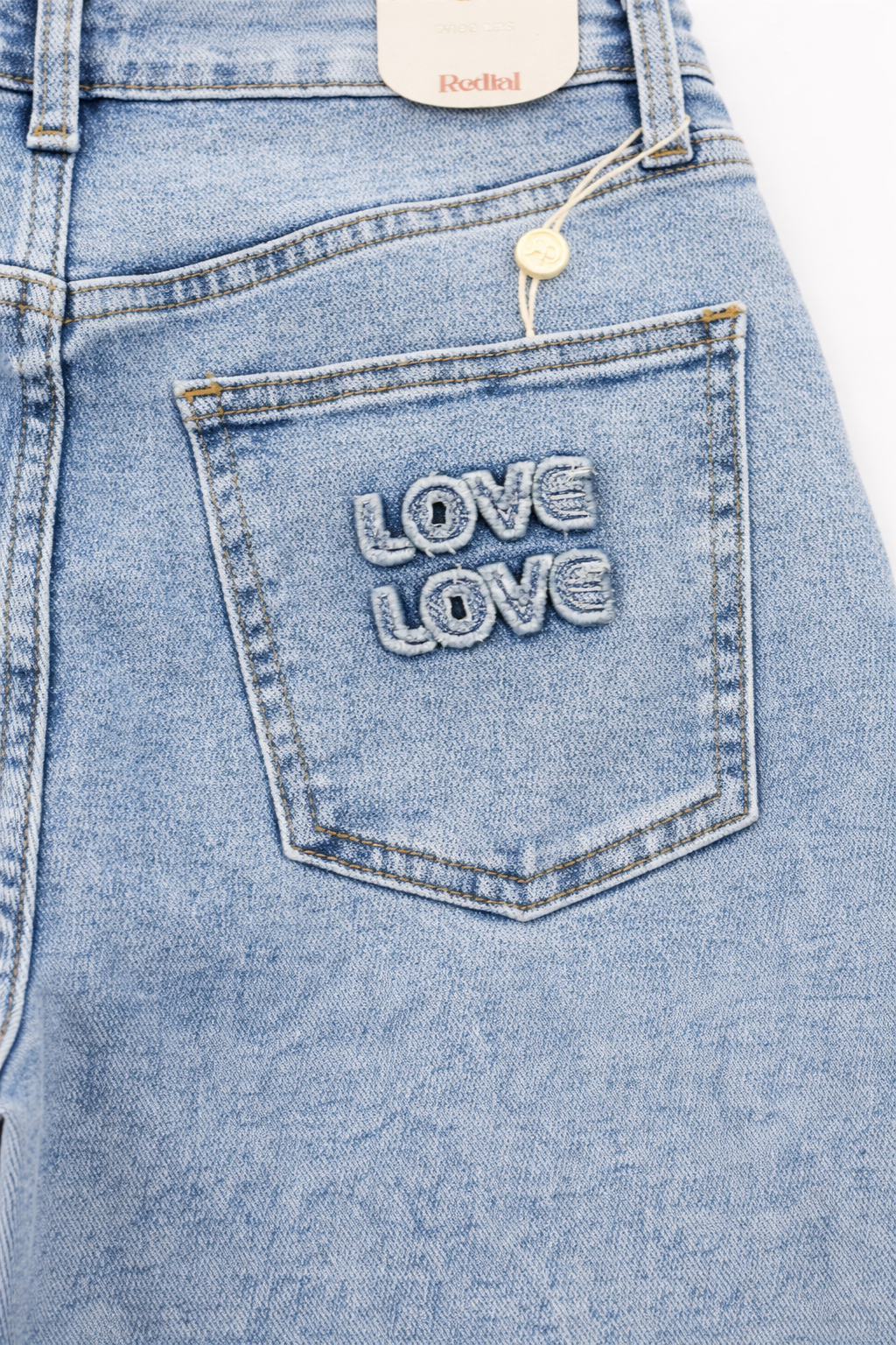 Stretch Jeans Lover  light denim Blue wild Leg