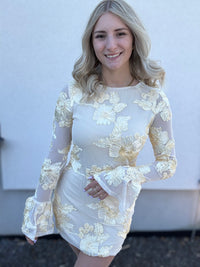 Kleid  WILD GRACE Buttermilk Lemon