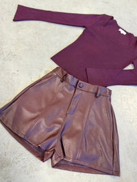 Longsleeve ROMANTIC – burgundy