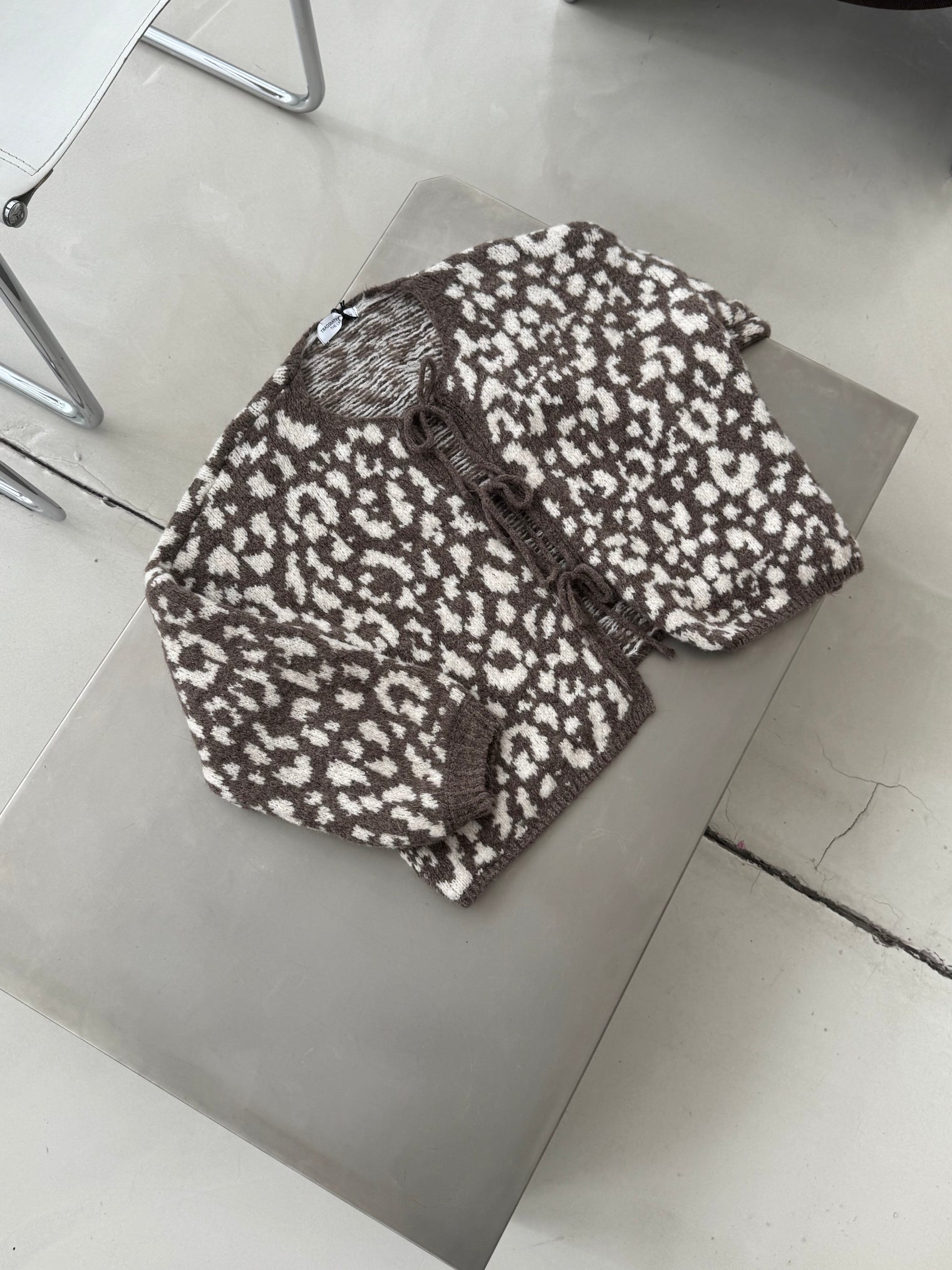 Strickjacke MOCHA MOUSSE LEO zum binden