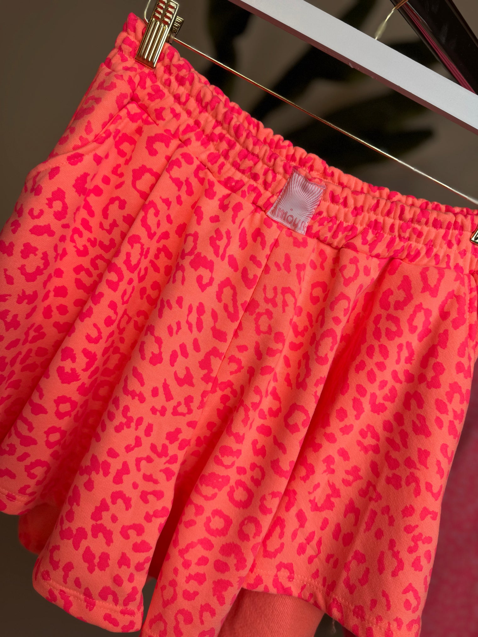 Hosenrock peach LEO LOVER AMOUR pink mit Patch