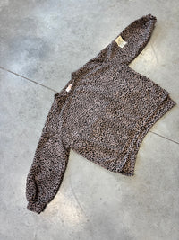 Sweater LEO CRUSH taupe