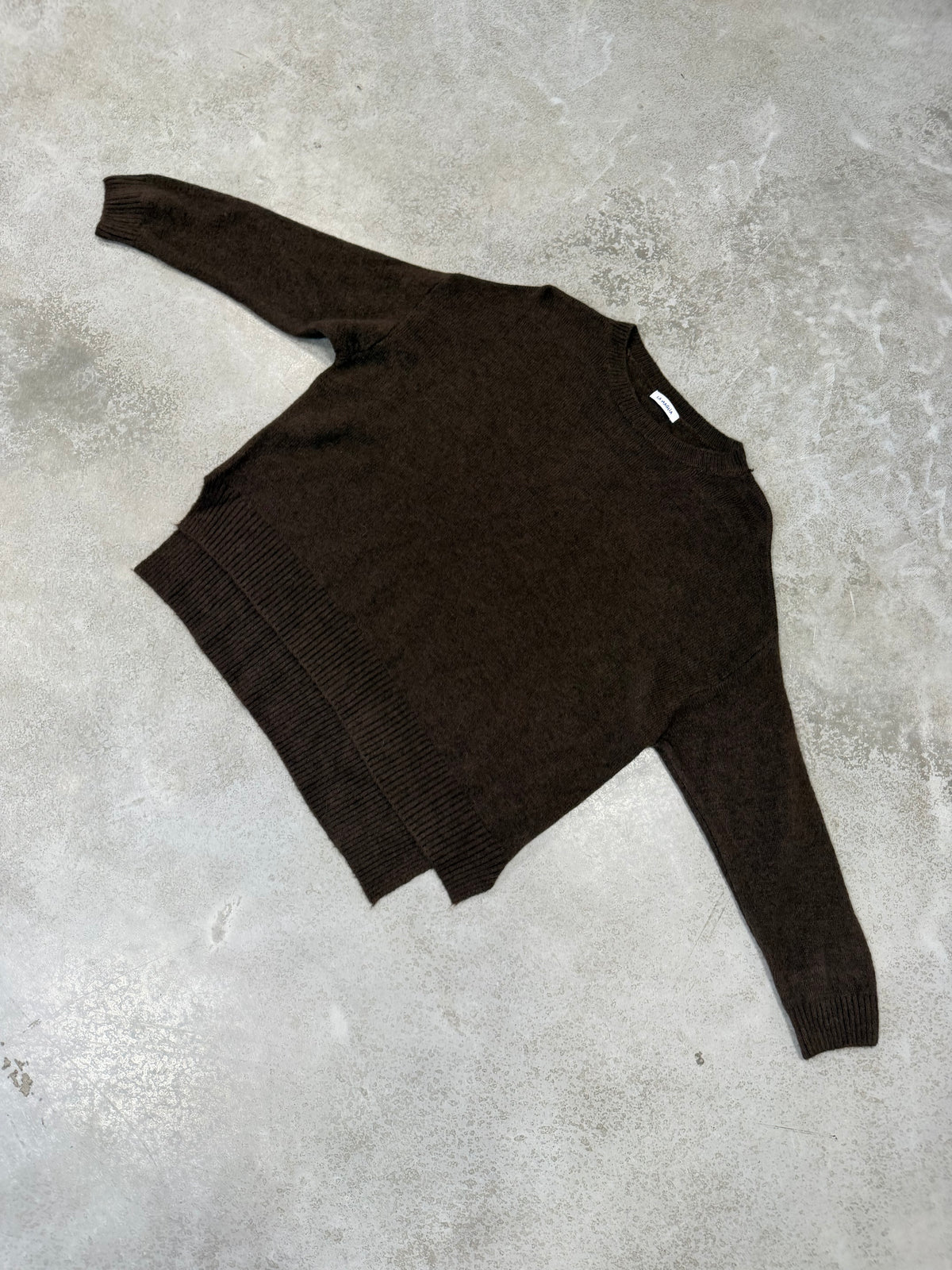 Alpaka Pullover SCANDINAVIAN GIRL Oversize Chokolate