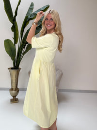 Baumwoll Kleid FASHIONISTA gelb