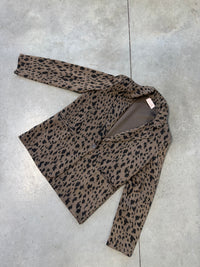 Blazer LOVELY REH taupe/schwarz