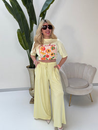 Hose FEELS LIKE BUTTER gelb