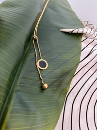 Schnurkette gold mit Anhänger LOVE FOREVER