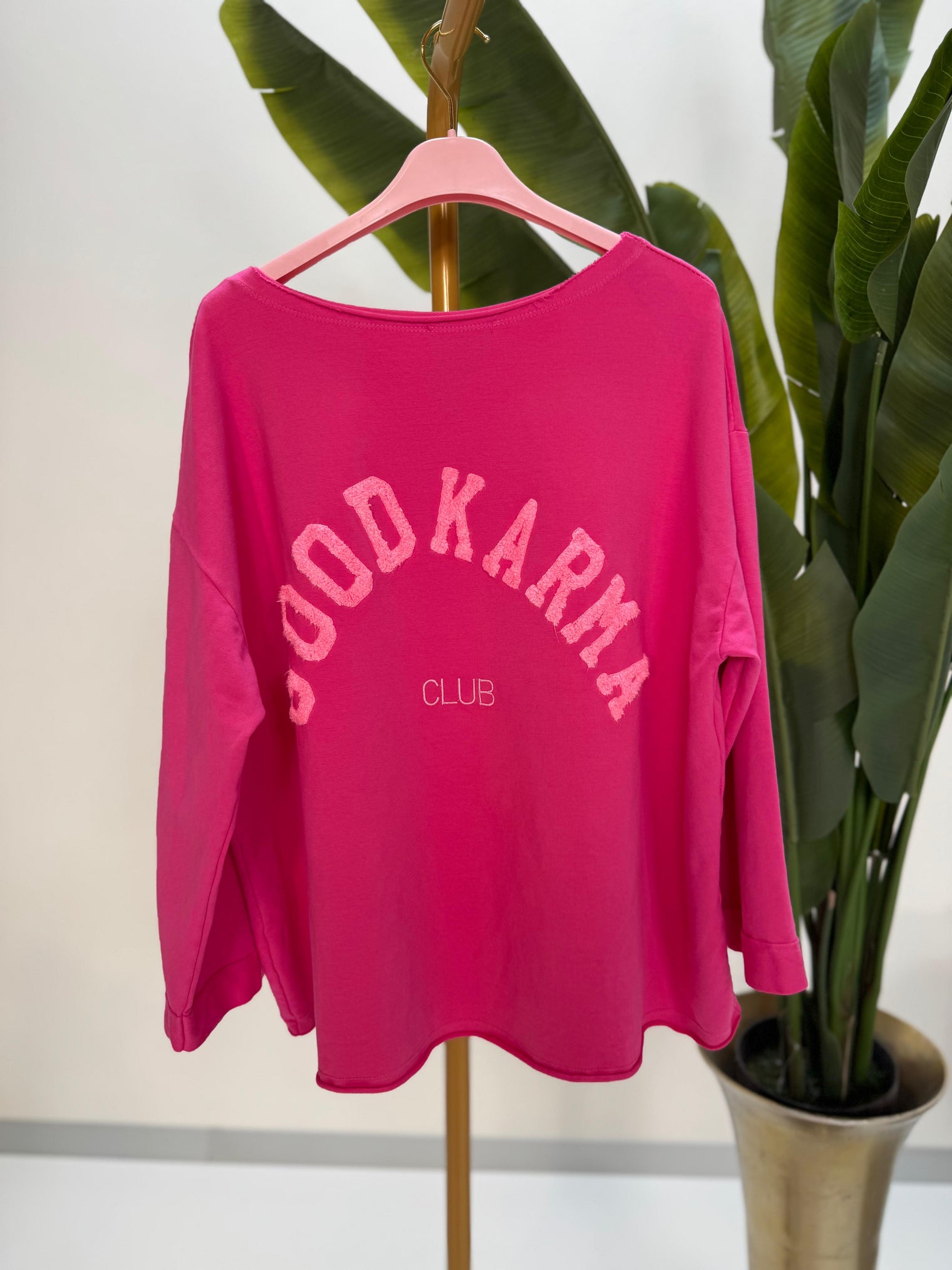 Jersey Pullover fuchsia GOODKARMA CLUB