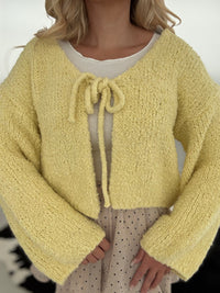 Strickjacke SWEET and Cozy Buttermilk Lemon