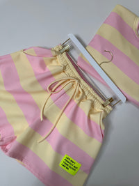 Butterstoff Sommer Set PERFECT OUTFIT rosa/gelb