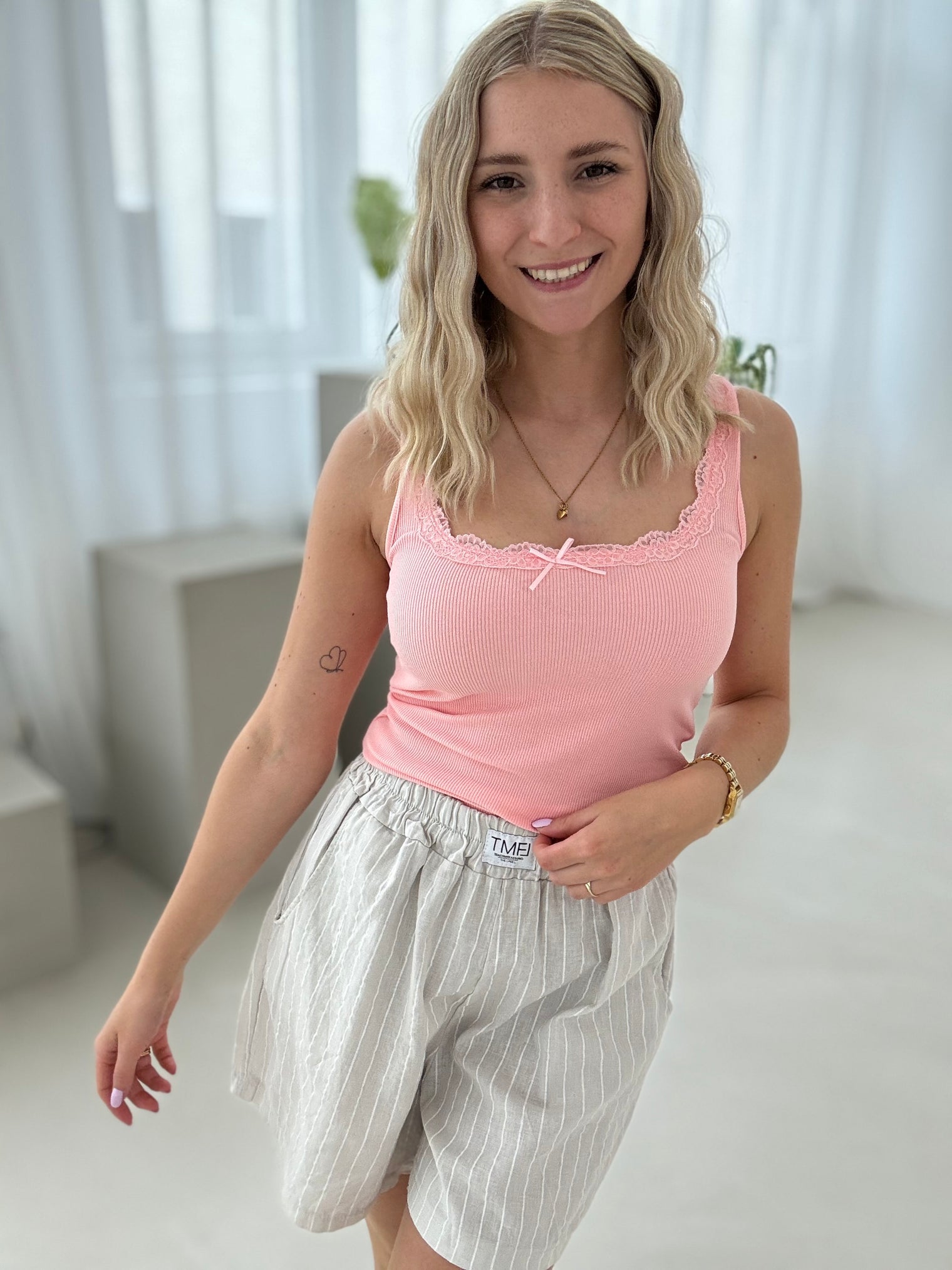 Ripp Top LACE CANDY ROSA