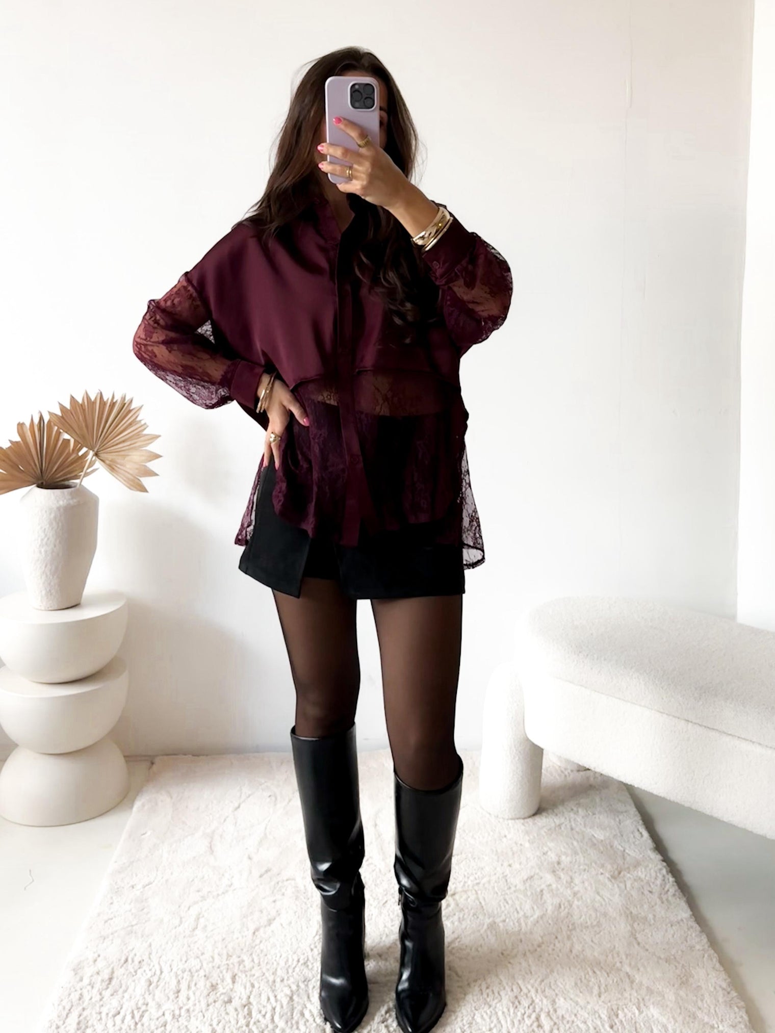 Midnight Velvet – Hosenrock schwarz