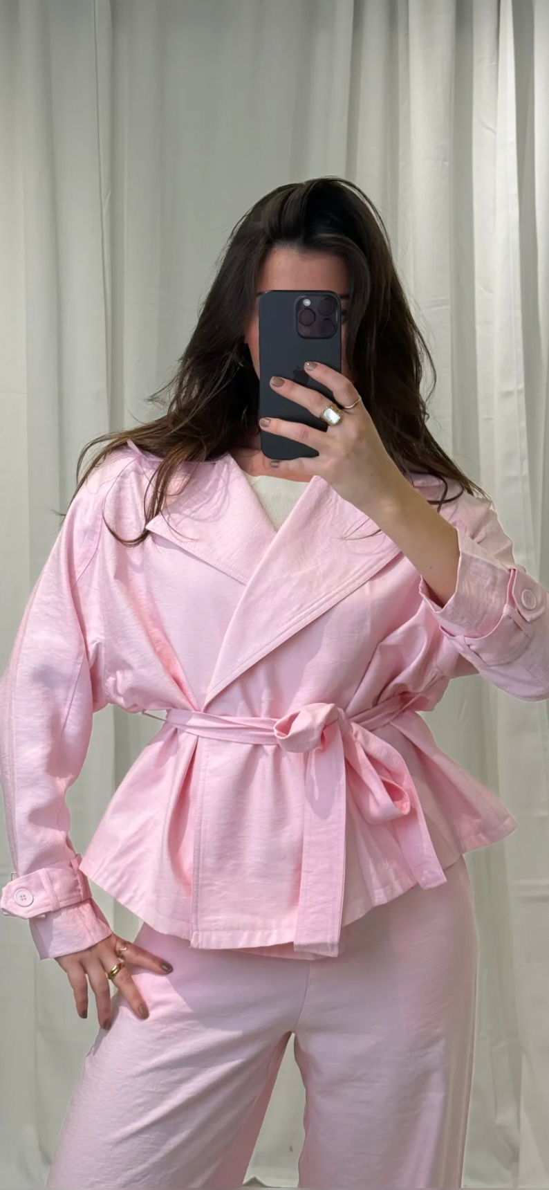 Bubble Gum pink Jacke