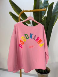 Jersey Pullover rosa GOODKARMA CLUB