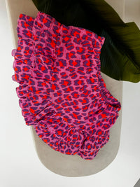 Musselin Hosenrock LEO LOVER rosa/lila
