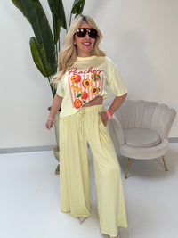 Hose FEELS LIKE BUTTER gelb