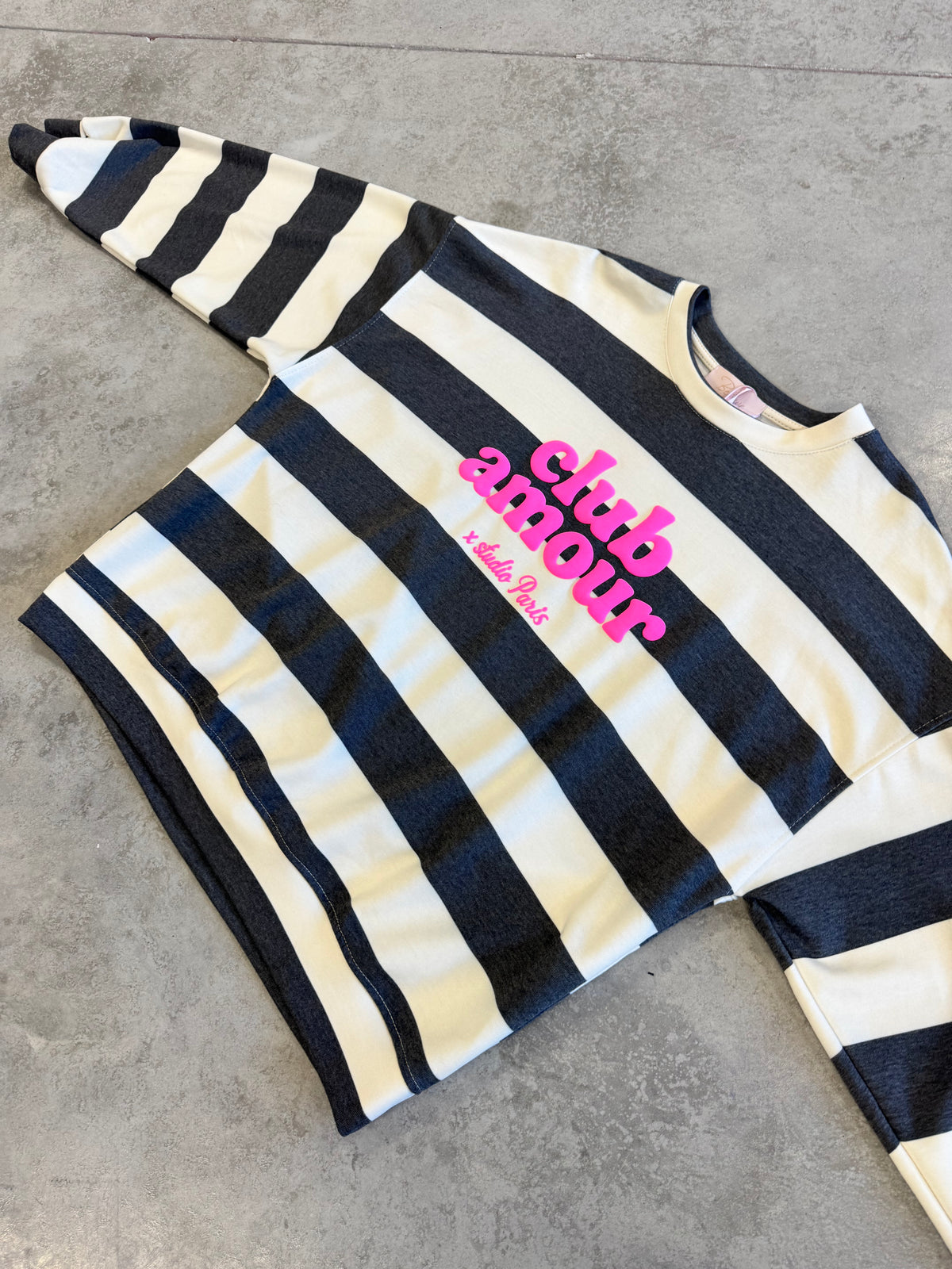 PREMIUM Butterstoff Baumwoll Sweater anthrazit