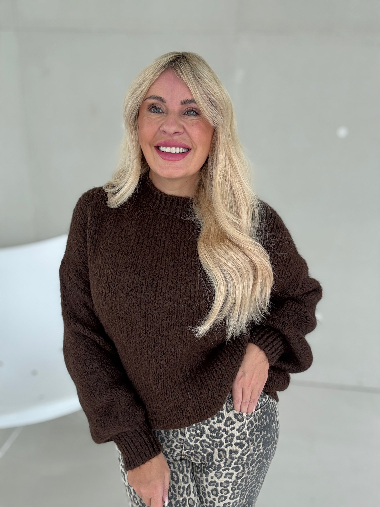 Signature Pullover MOCHA MOUSSE