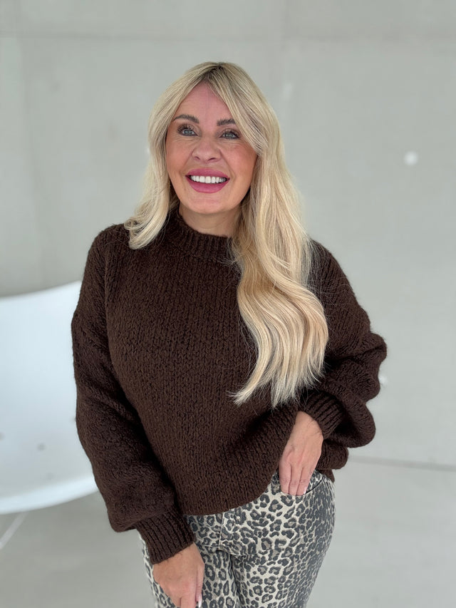 Signature Pullover MOCHA MOUSSE