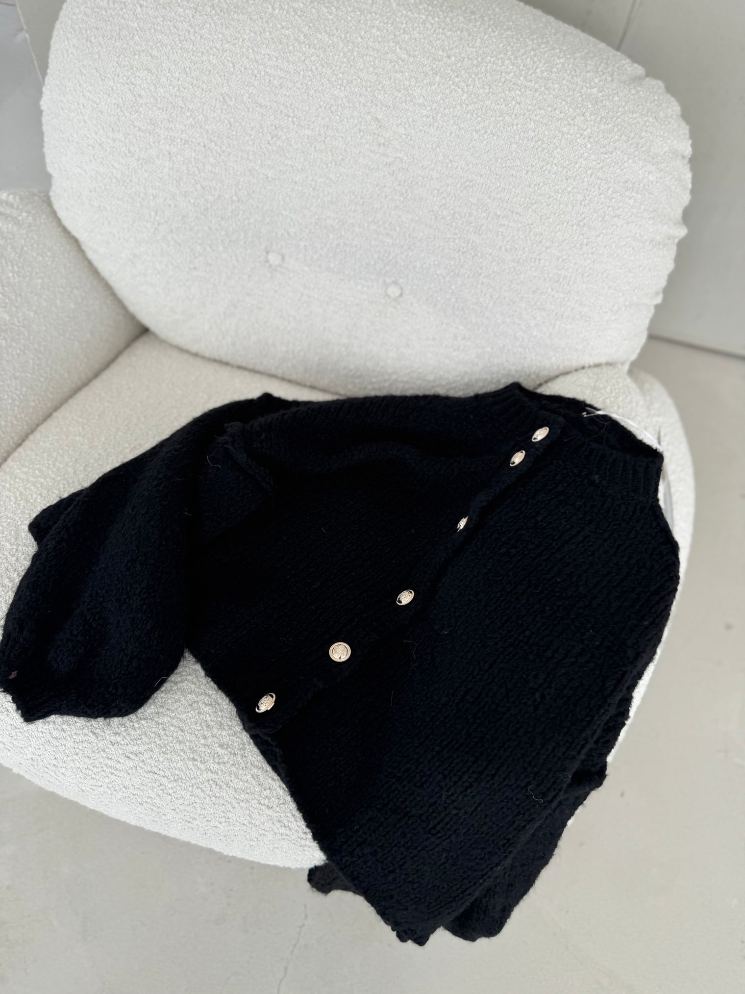Strickjacke SUPER SOFT schwarz