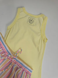 Tank Top SMILEY buttermilk lemon