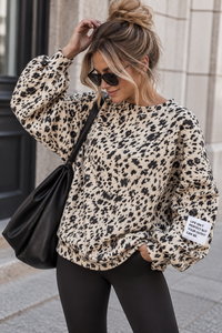 Butterstoff Sweater PERFECT OUTFIT creme / schwarz REH