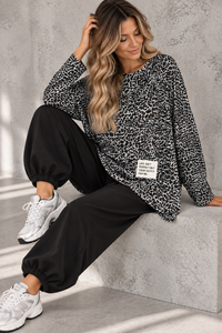 Butterstoff Langarmshirt LIGHT PERFECT OUTFIT grau LEO