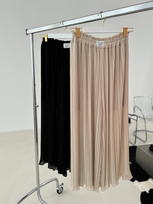 Signature Plisseehose mit Patch SCHWARZ