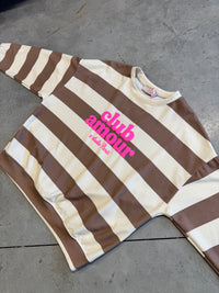 PREMIUM Butterstoff Baumwoll Sweater toffee