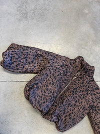 Jacke PUFFY POWER mit Reißverschluss chocolate REH