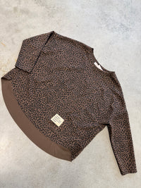 Butterstoff Langarmshirt LIGHT PERFECT OUTFIT toffee LEO