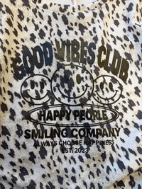 Butterstoff Sweater Good Vibes Club beige/chocolate REH