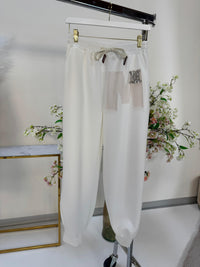 Jogpant weiß M