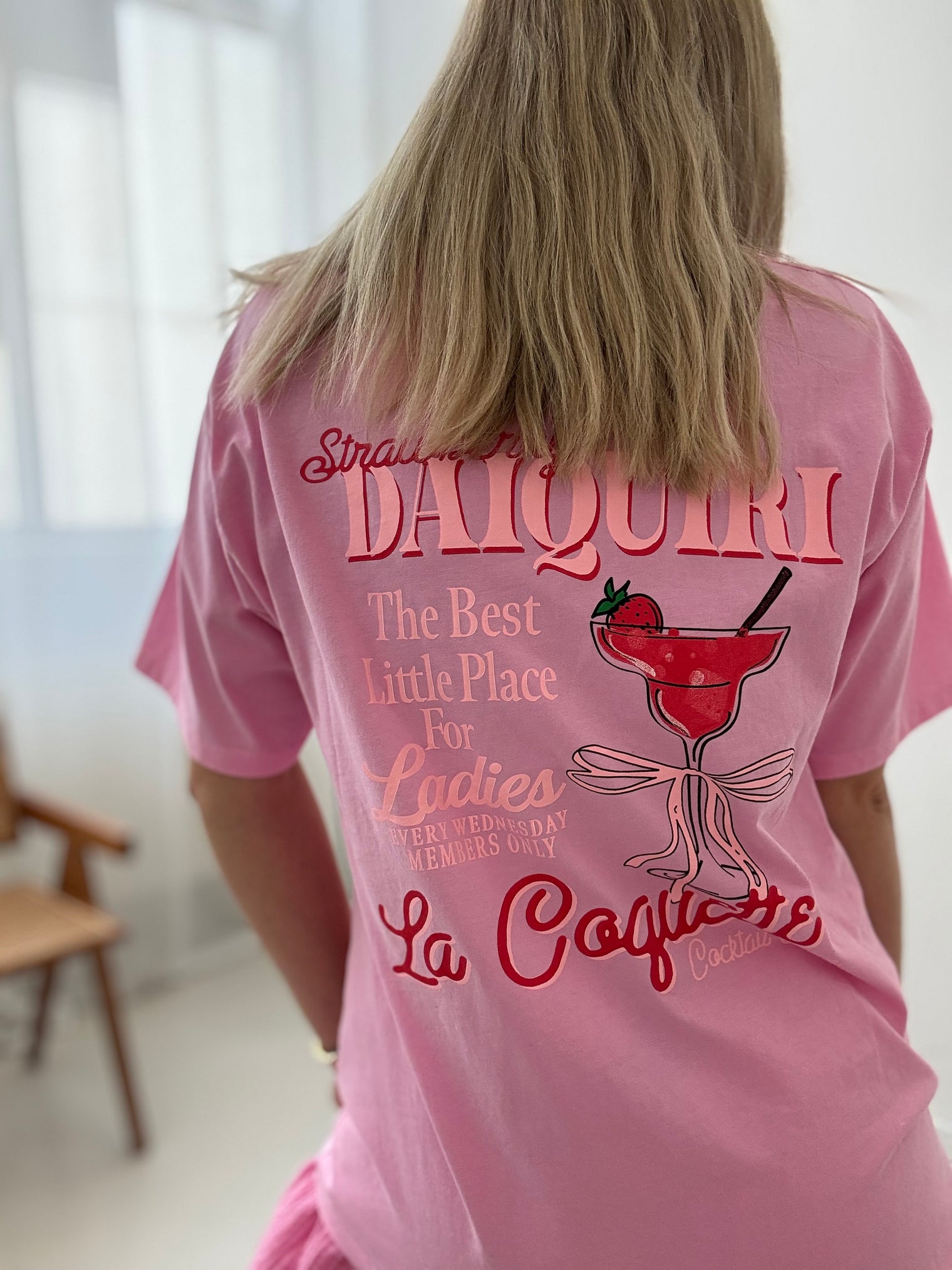Statement Shirt STRAWBERRY DAIQUIRI pink