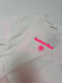 Statement Shirt weiß SUNSEEKER mit Rückenprint