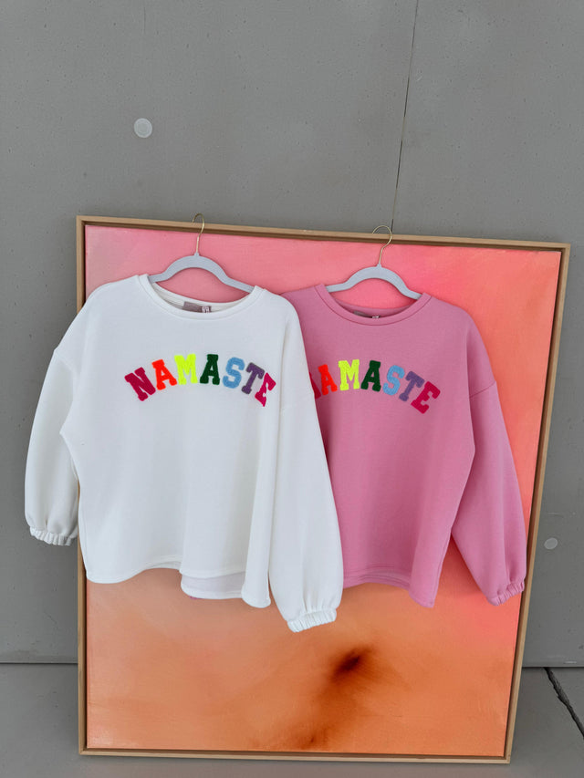 Sweater NAMASTE rainbow